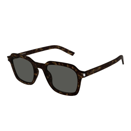 Occhiali da sole uomo donna Luxury Saint Laurent SL 715 SLIM 002 havana havana grey nuova collezione 2