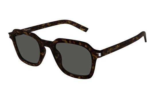 Occhiali sole uomo donna Luxury Saint Laurent SL 715 SLIM 002 havana havana grey nuova collezione