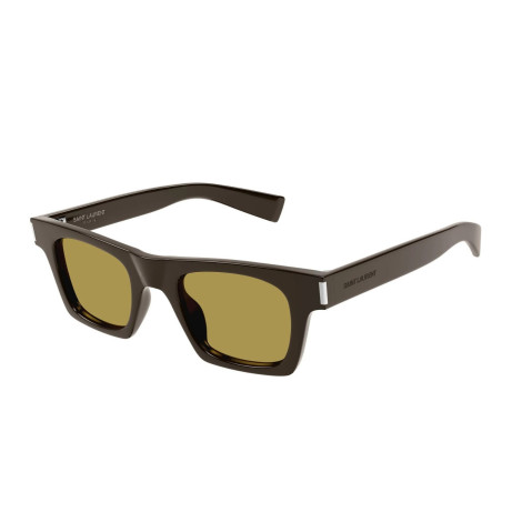Occhiali da sole uomo donna Luxury Saint Laurent SL 719 004 brown brown brown nuova collezione 2