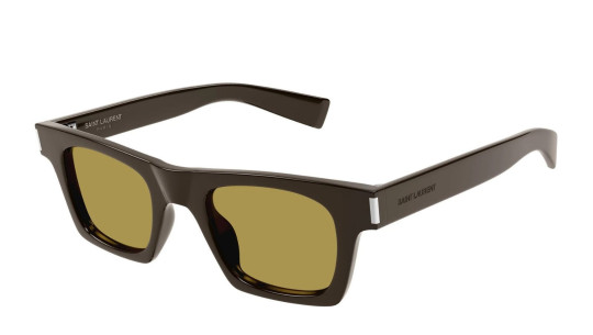 Occhiali da sole uomo donna Luxury Saint Laurent SL 719 004 brown brown brown nuova collezione