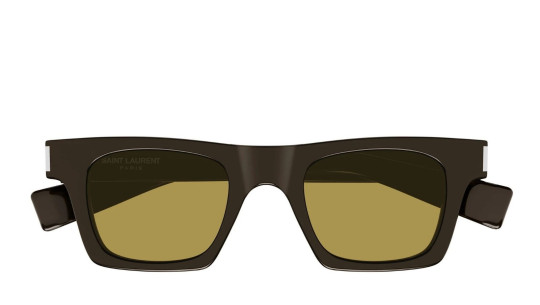 Occhiali da sole uomo donna Luxury Saint Laurent SL 719 004 brown brown brown nuova collezione