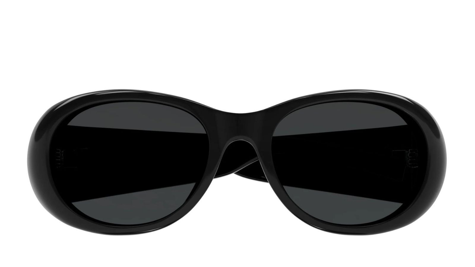 Luxury Saint Laurent SL 736 001 women's sunglasses black black black new collection