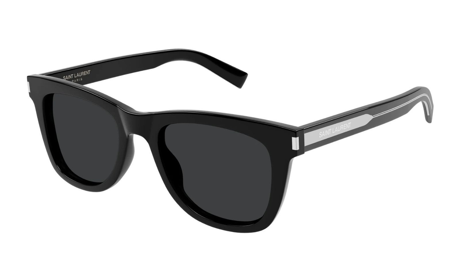 Occhiali sole uomo donna Luxury Saint Laurent SL 712 001 black crystal black nuova collezione