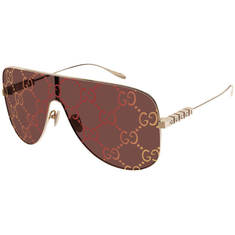 Luxury women s sunglasses Gucci GG1436S Gold Red (003) new collection 2