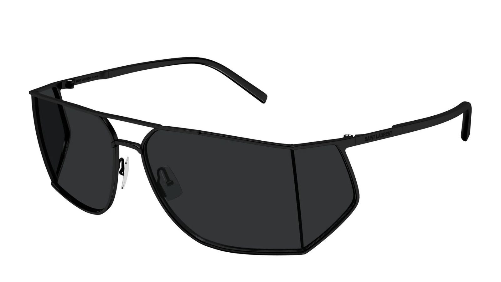 Occhiali da sole uomo Luxury Saint Laurent SL 750 001 black black black nuova collezione