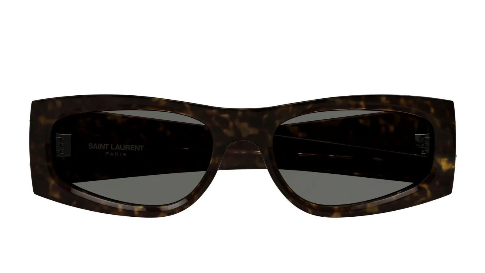 Luxury Saint Laurent SL M140 003 havana havana grey women's sunglasses new collection
