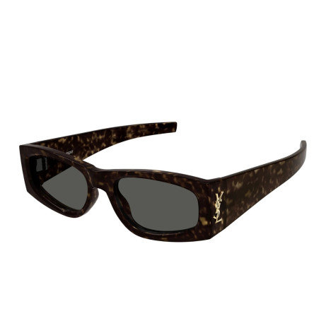 Luxury Saint Laurent SL M140 003 havana havana grey women's sunglasses new collection 2