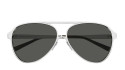 Occhiali da sole uomo donna Luxury Saint Laurent SL 734 002 silver silver grey nuova collezione