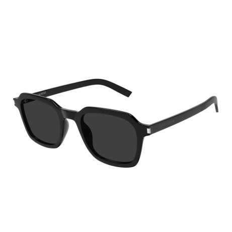 Occhiali sole uomo donna Luxury Saint Laurent SL 715 SLIM 001 black black black nuova collezione 2