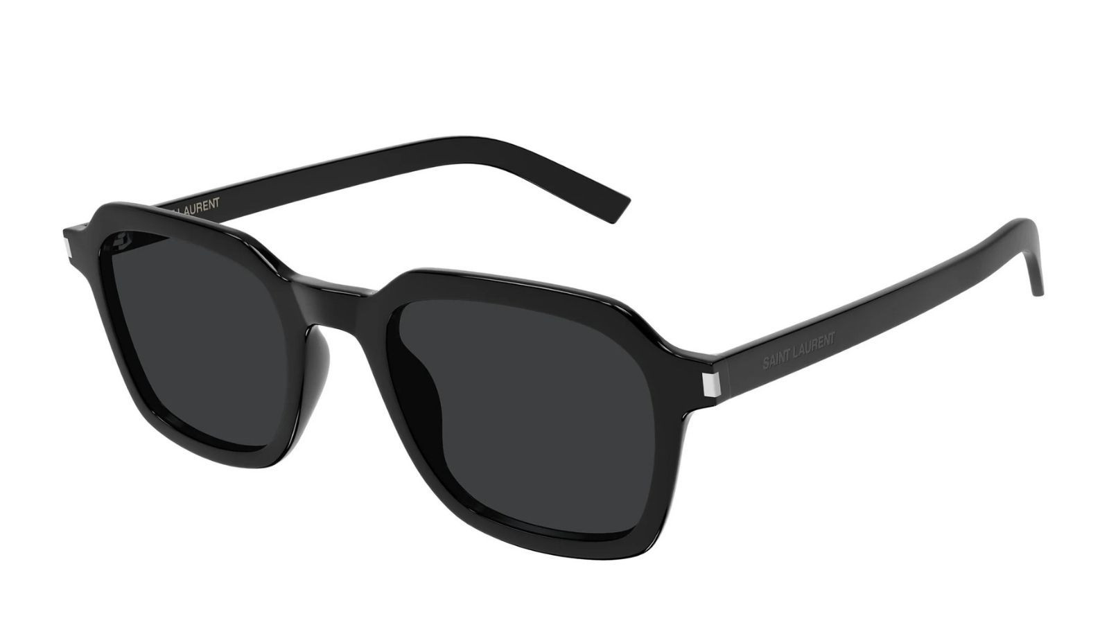 Occhiali sole uomo donna Luxury Saint Laurent SL 715 SLIM 001 black black black nuova collezione