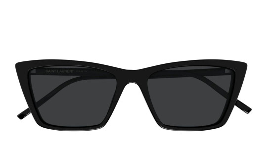 Occhiali da sole donna Luxury Saint Laurent SL 737 MICA THIN 001 black black black nuova collezione Occhiali da sole donna Luxury Saint Laurent SL 737 MICA THIN 001 black black black nuova collezione