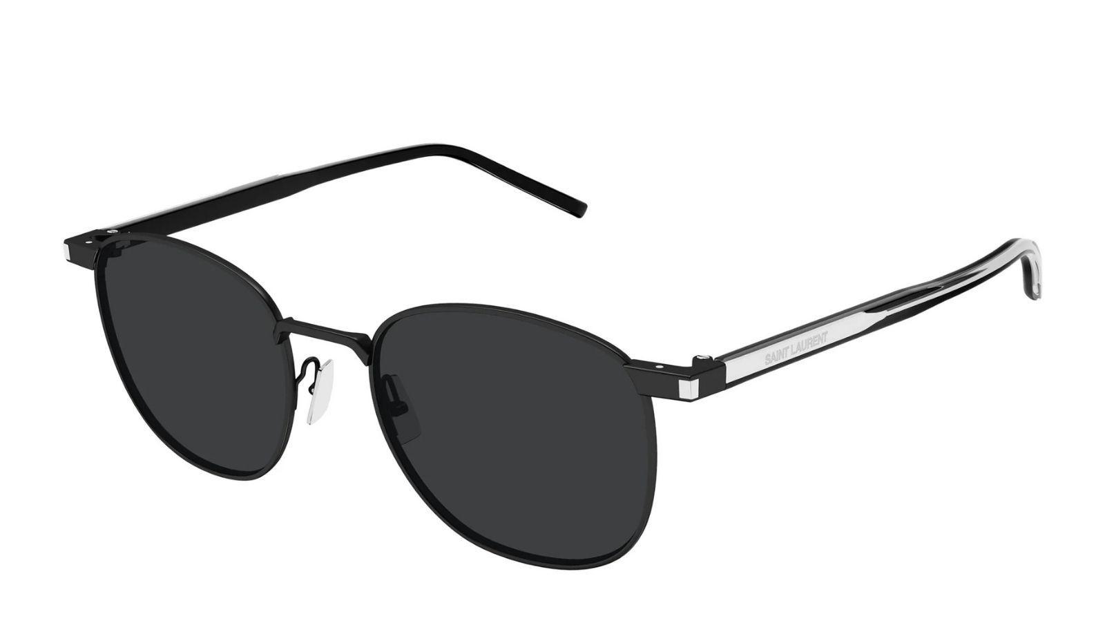 Occhiali sole uomo donna Luxury Saint Laurent SL 747 001 black crystal black nuova collezione