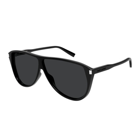 Occhiali da sole uomo Luxury Saint Laurent SL 731 GASPAR 002 black black black nuova collezione 2