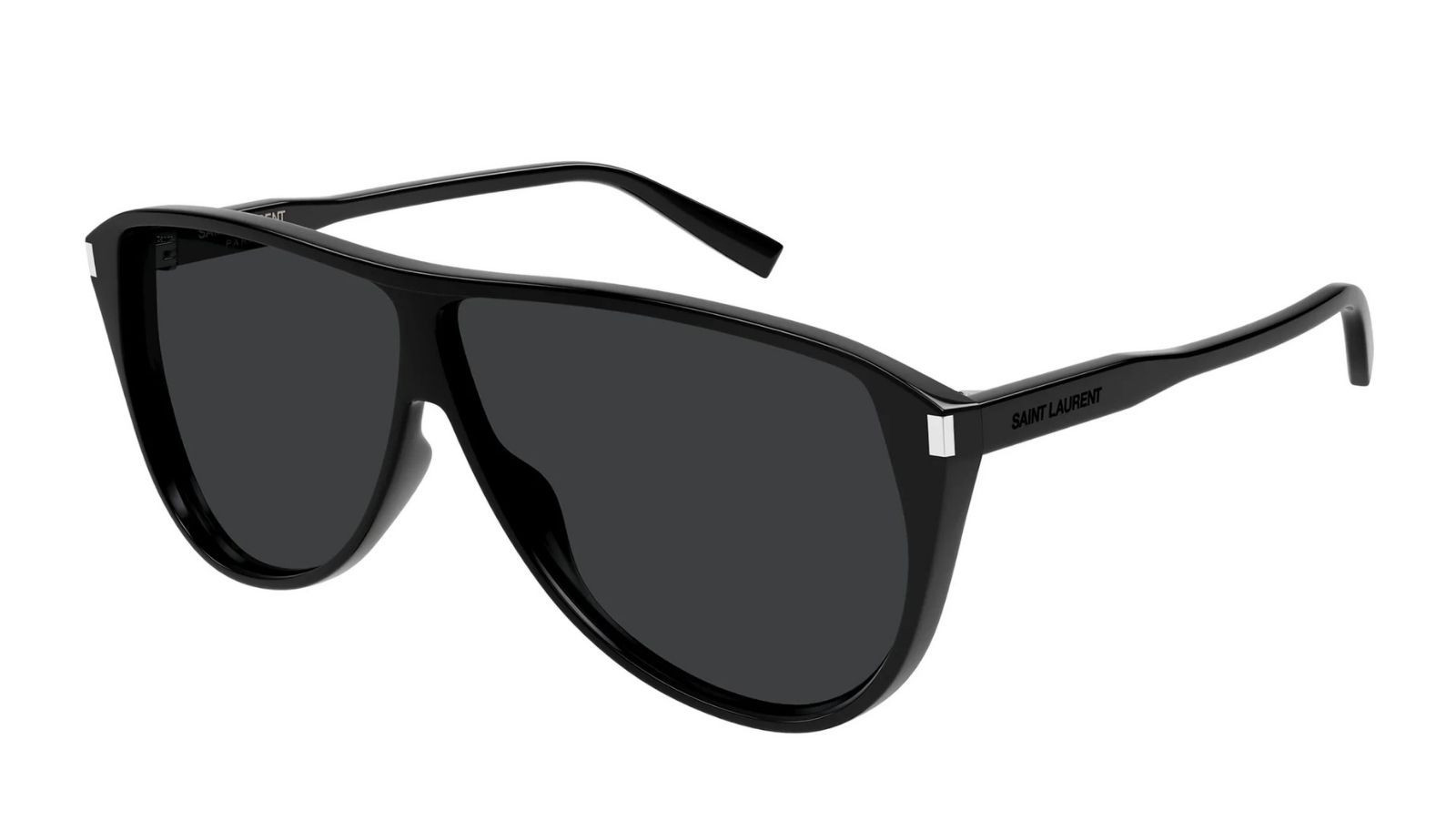 Occhiali da sole uomo Luxury Saint Laurent SL 731 GASPAR 002 black black black nuova collezione