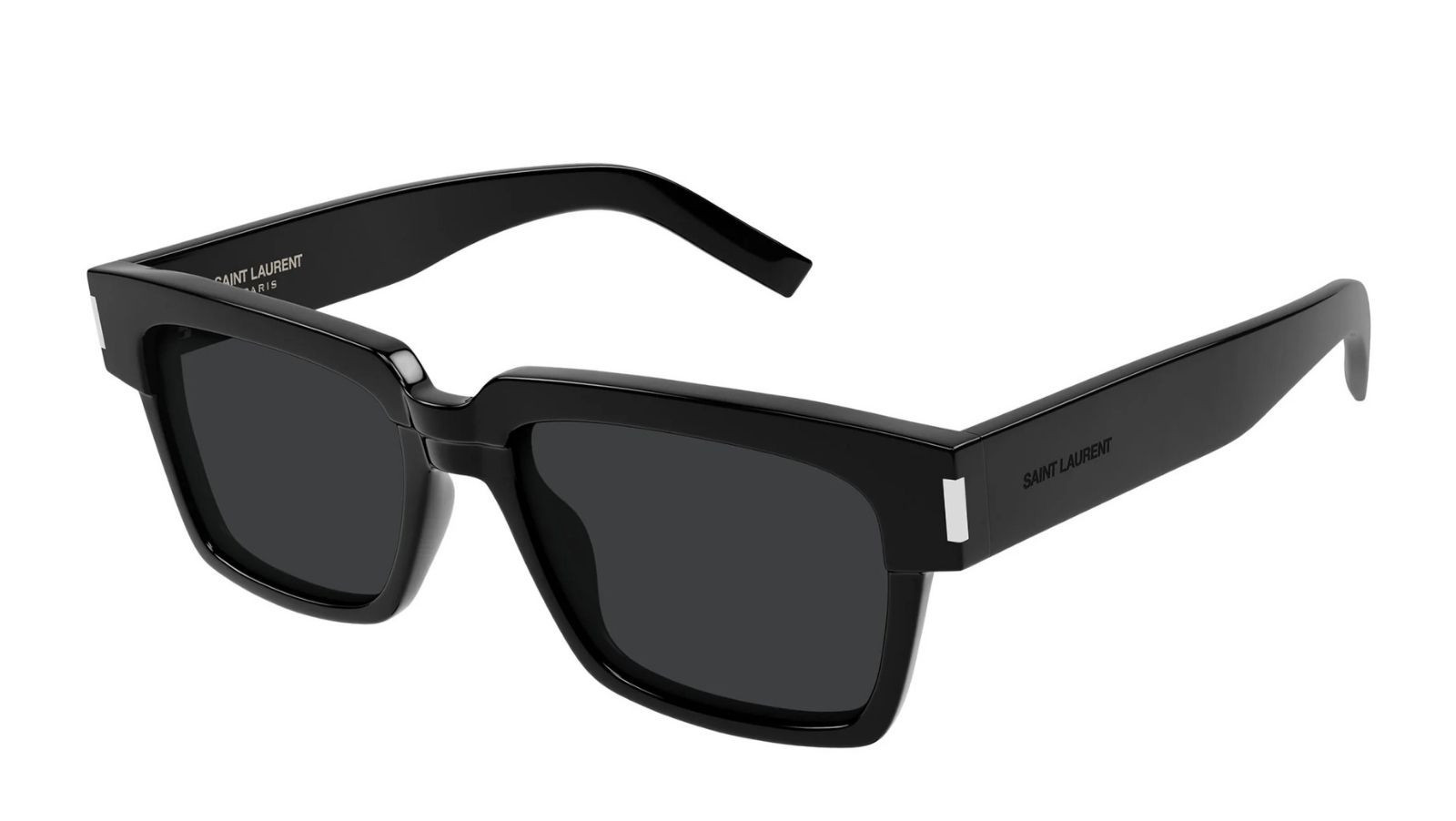 Occhiali da sole uomo Luxury Saint Laurent SL 732 VADIM 001 black black black nuova collezione