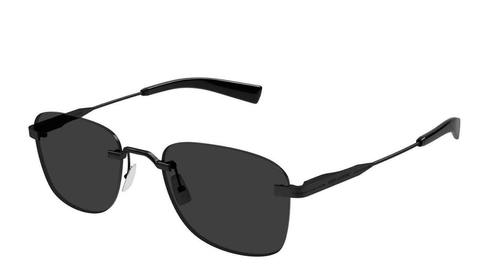 Occhiali sole uomo donna Luxury Saint Laurent SL 744 SUN 001 black black black nuova collezione