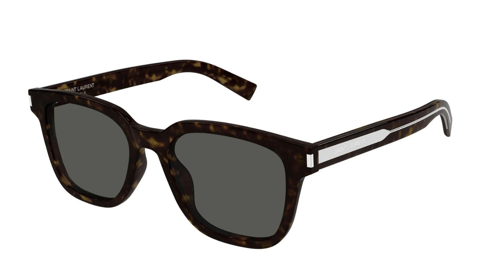 Occhiali da sole uomo Luxury Saint Laurent SL 711 002 havana crystal grey nuova collezione