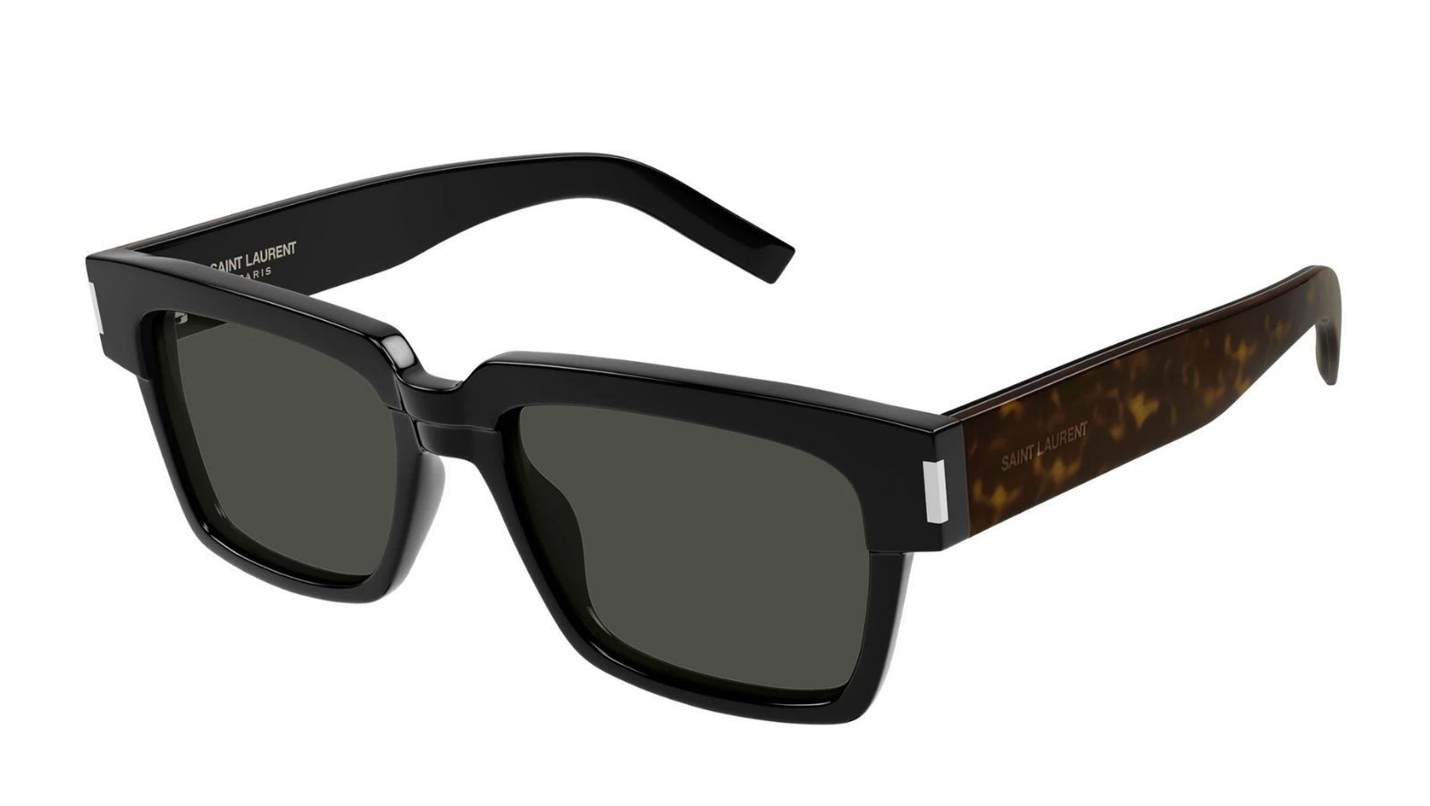 Occhiali da sole uomo Luxury Saint Laurent SL 732 VADIM 002 black havana grey nuova collezione
