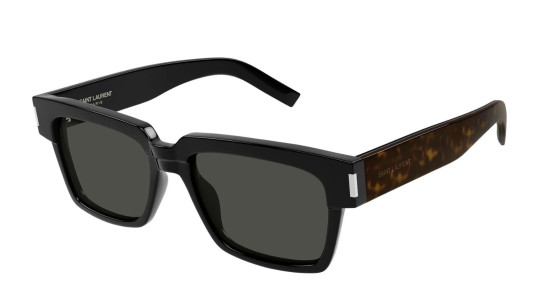 Occhiali da sole uomo Luxury Saint Laurent SL 732 VADIM 002 black havana grey nuova collezione