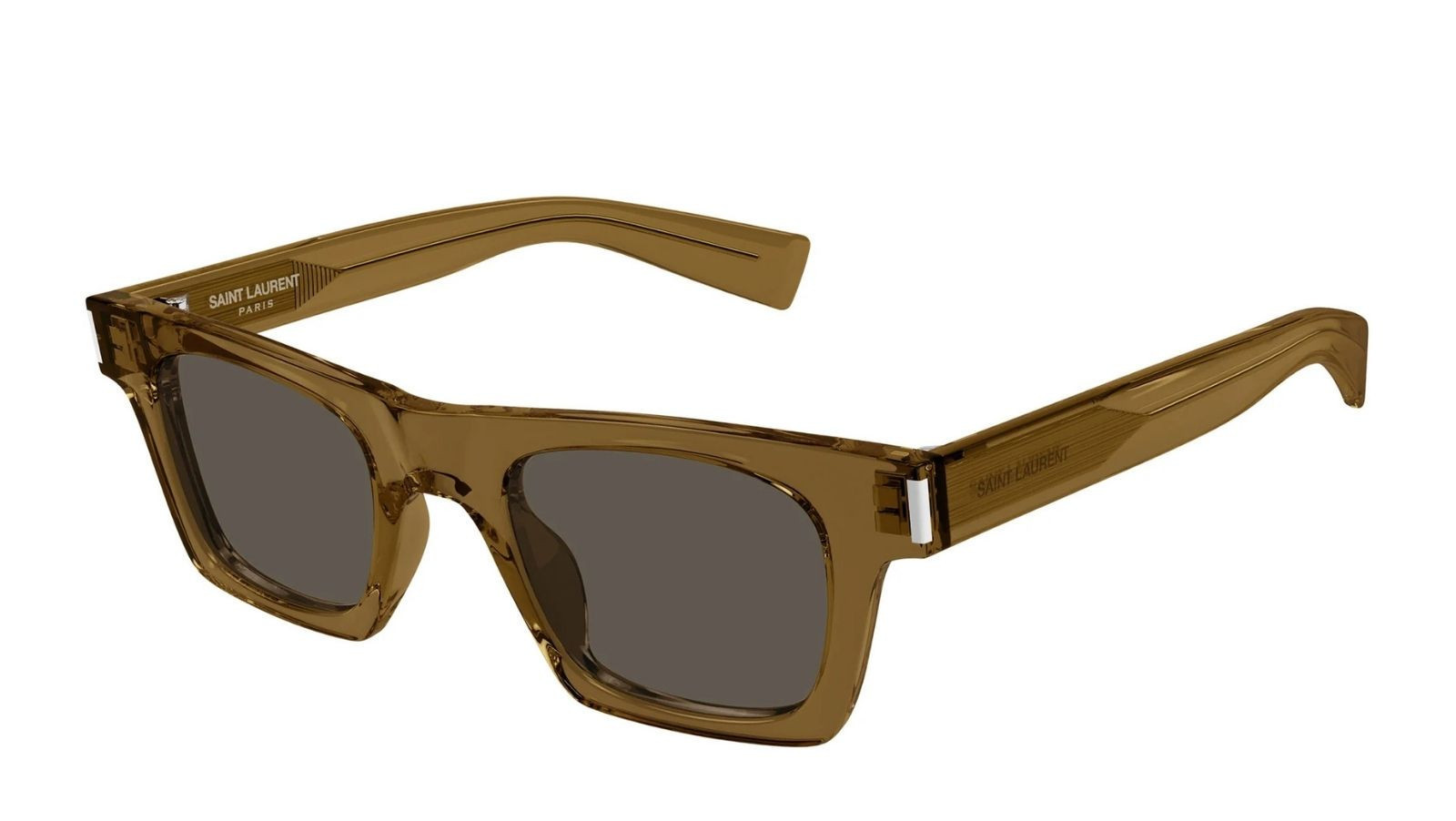 Occhiali da sole uomo donna Luxury Saint Laurent SL 719 005 brown brown brown nuova collezione