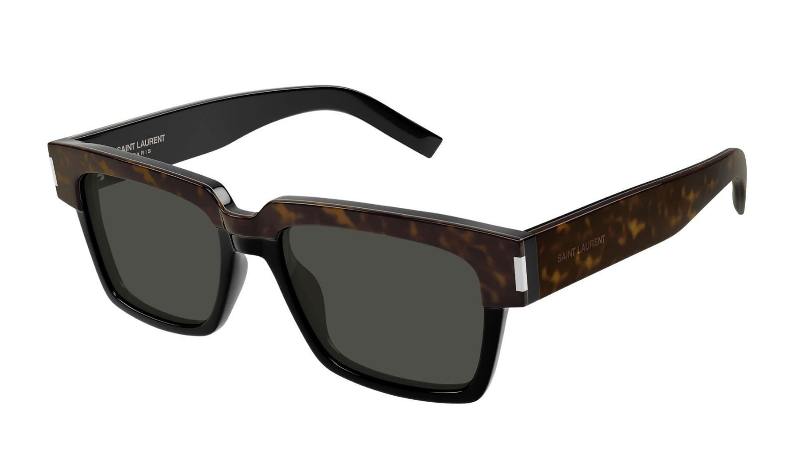 Occhiali da sole uomo Luxury Saint Laurent SL 732 VADIM 003 havana havana grey nuova collezione