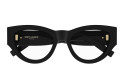 Luxury Saint Laurent SL M94 OPT 001 women's eyeglasses black black transpare new collection