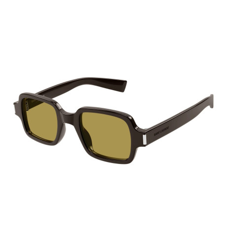 Occhiali sole uomo donna Luxury Saint Laurent SL 720 004 brown brown brown nuova collezione 2