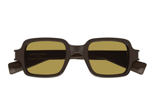 Occhiali sole uomo donna Luxury Saint Laurent SL 720 004 brown brown brown nuova collezione