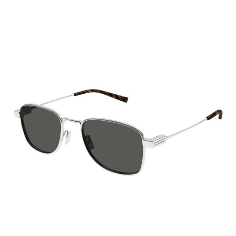 Occhiali da sole uomo Luxury Saint Laurent SL 741 002 silver silver grey nuova collezione 2