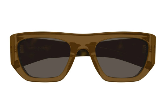 Occhiali da sole donna Luxury Saint Laurent SL 740 002 brown havana brown nuova collezione