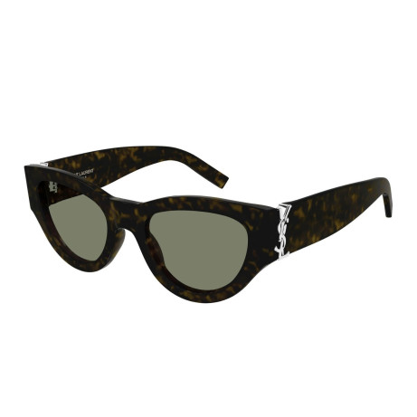 Luxury Saint Laurent SL M94 008 havana green women's sunglasses new collection 2
