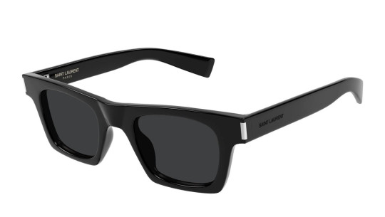 Occhiali sole uomo donna Luxury Saint Laurent SL 719 001 black black black nuova collezione