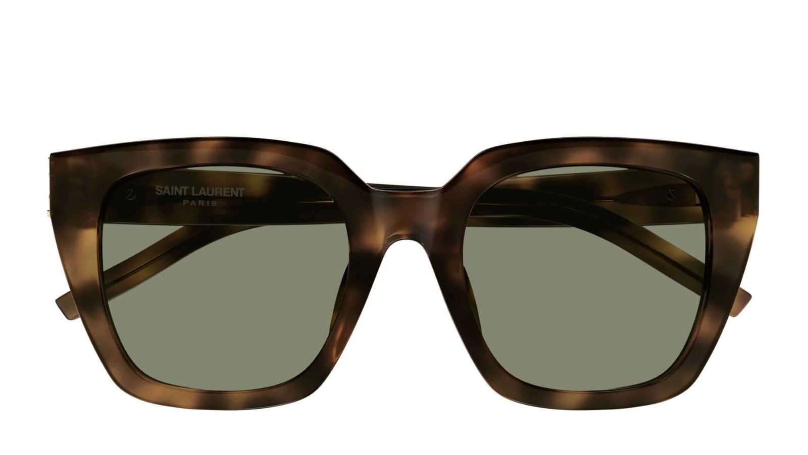 Occhiali da sole donna Luxury Saint Laurent SL M143 003 havana havana green nuova collezione