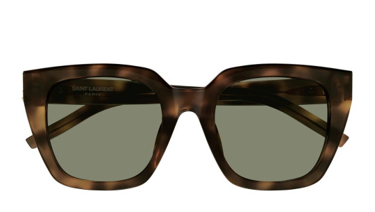 Occhiali da sole donna Luxury Saint Laurent SL M143 003 havana havana green nuova collezione Occhiali da sole donna Luxury Saint Laurent SL M143 003 havana havana green nuova collezione