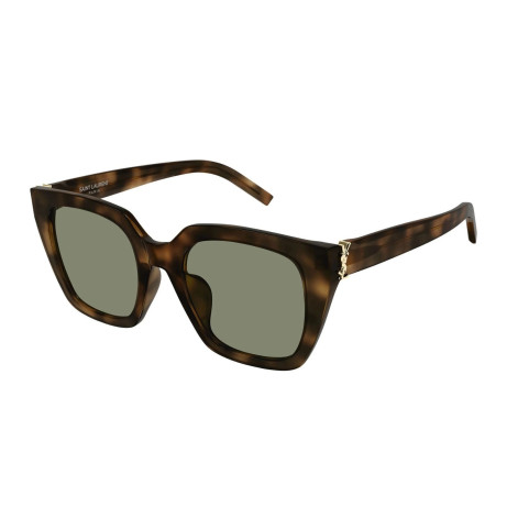 Occhiali da sole donna Luxury Saint Laurent SL M143 003 havana havana green nuova collezione 2