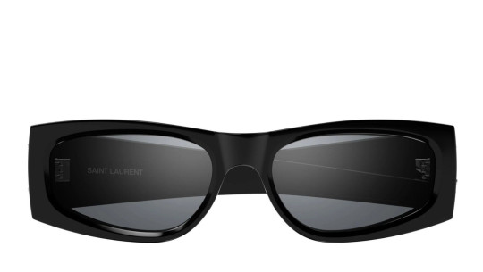 Occhiali da sole donna Luxury Saint Laurent SL M140 002 black black silver nuova collezione