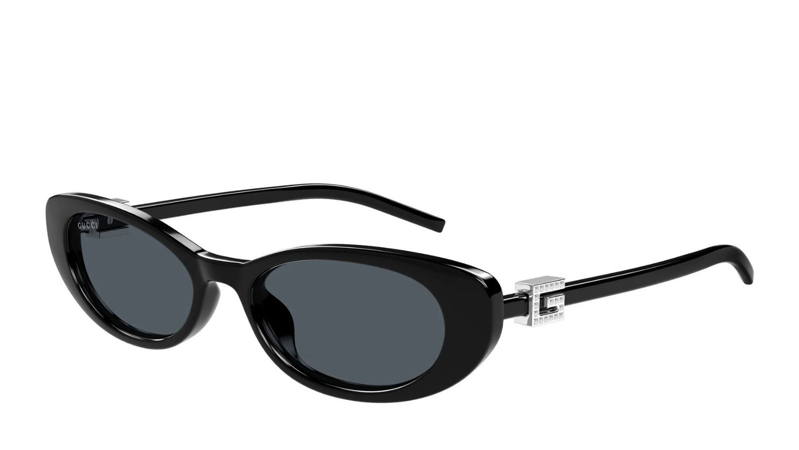 Luxury Gucci GG1680S 002 women's sunglasses black black grey new collection
