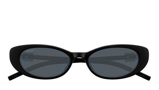 Luxury Gucci GG1680S 002 women's sunglasses black black grey new collection