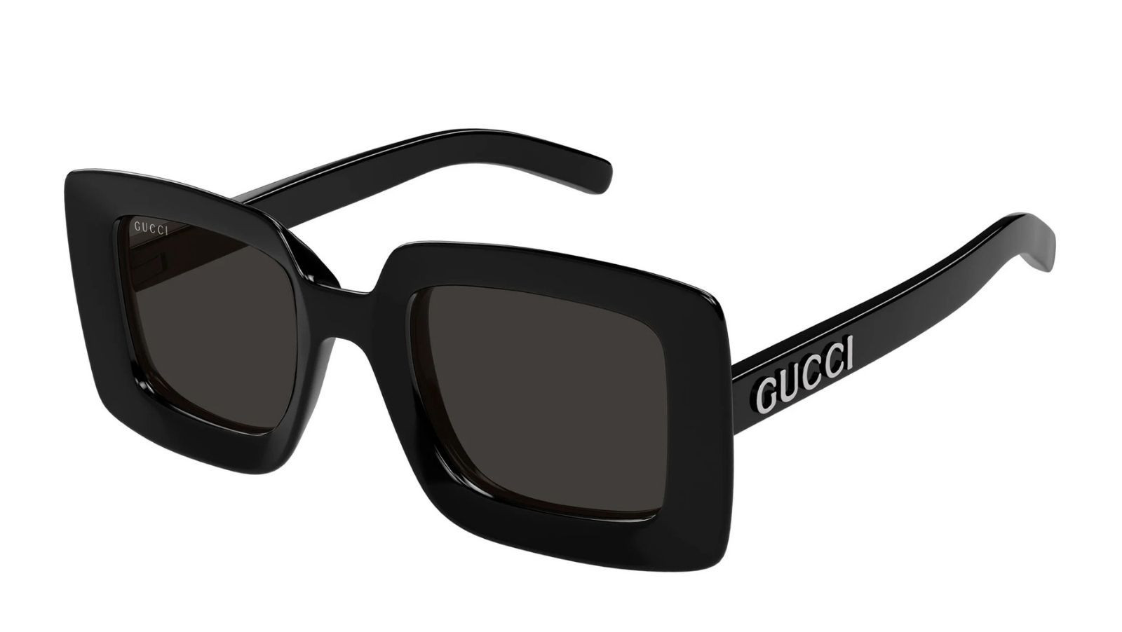 Occhiali da sole donna Luxury Gucci GG1718S 001 black black grey nuova collezione