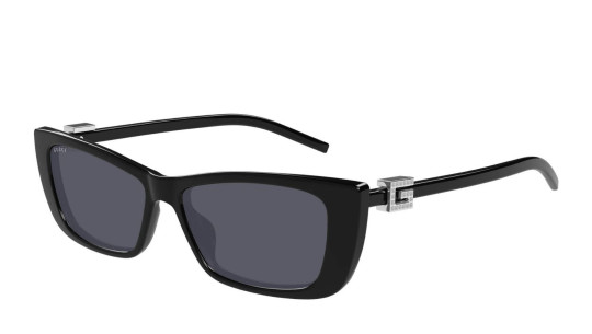 Luxury Gucci GG1681S 008 women's sunglasses black black grey new collection