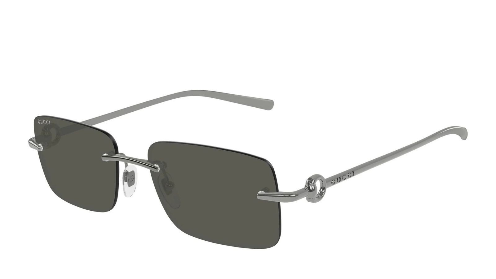 Occhiali da sole uomo Luxury Gucci GG1703S 001 ruthenium ruthenium g nuova collezione