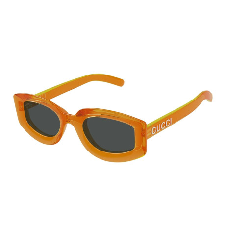 Occhiali da sole donna Luxury Gucci GG1719S 005 orange orange grey nuova collezione 2