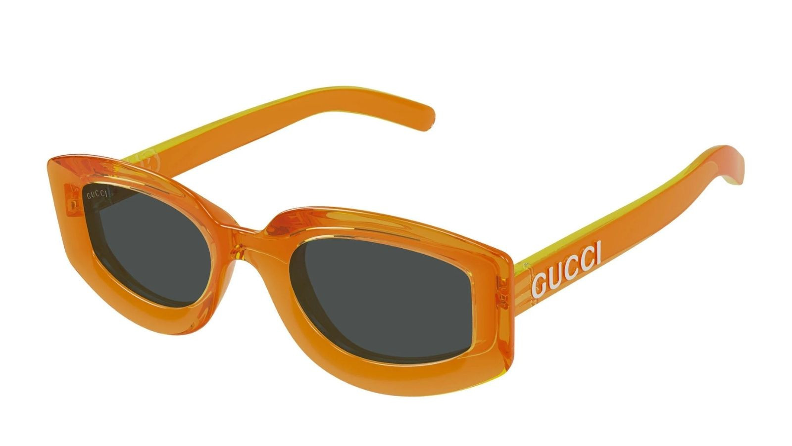 Occhiali da sole donna Luxury Gucci GG1719S 005 orange orange grey nuova collezione