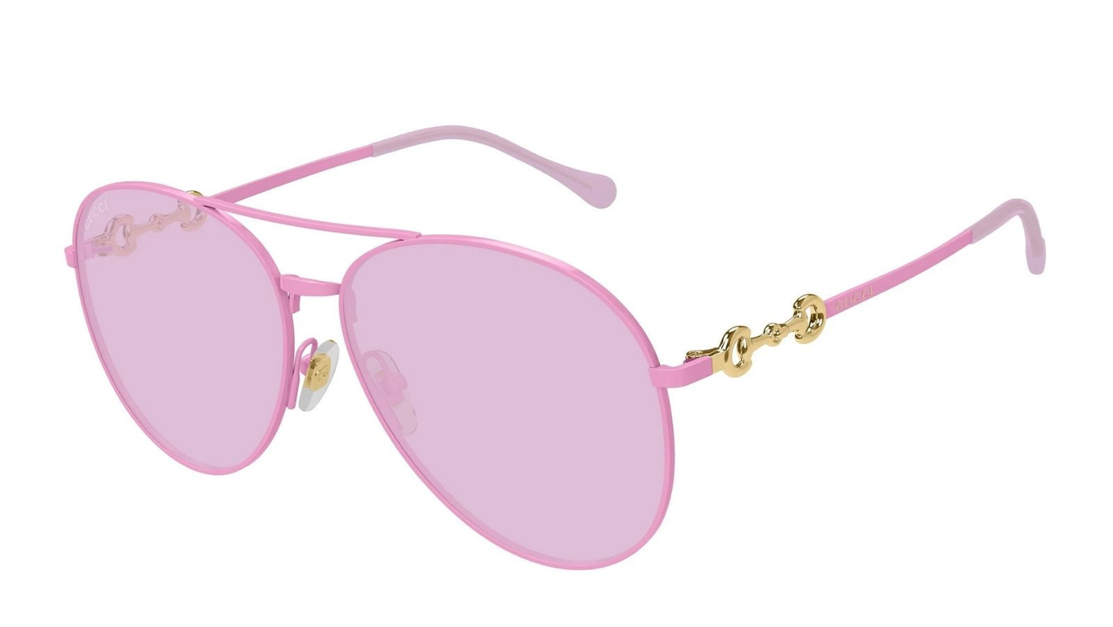 Women's Sunglasses Luxury Gucci GG1698S 003 fuchsia fuchsia pink new collection