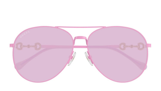 Women's Sunglasses Luxury Gucci GG1698S 003 fuchsia fuchsia pink new collection