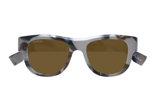 Occhiali da sole uomo Luxury Gucci GG1750S 002 grey grey brown nuova collezione