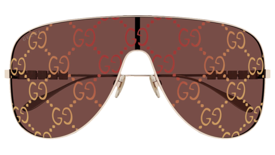 Luxury women s sunglasses Gucci GG1436S Gold Red (003) new collection