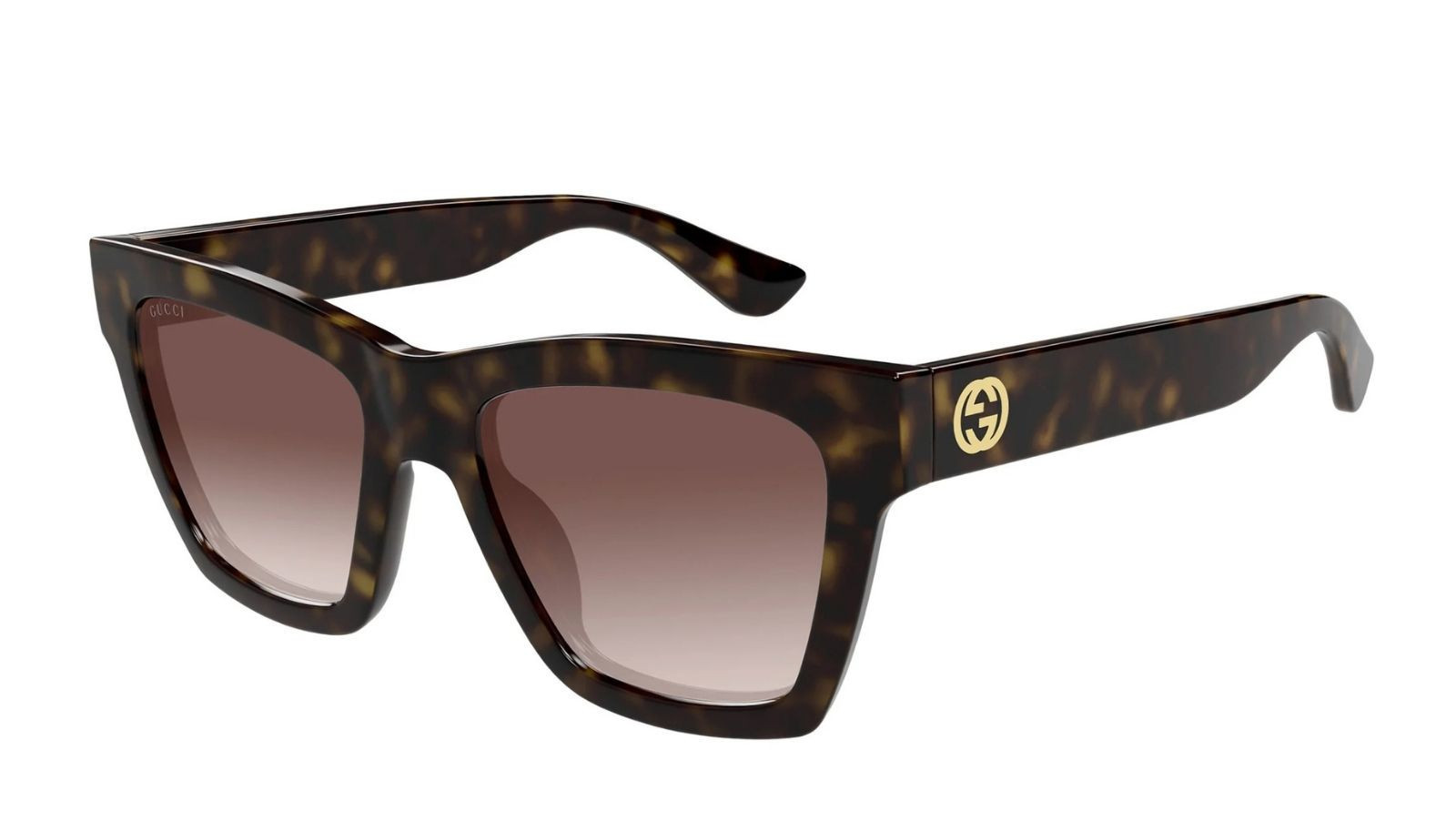 Occhiali da sole donna Luxury Gucci GG1704S 002 havana havana brown nuova collezione