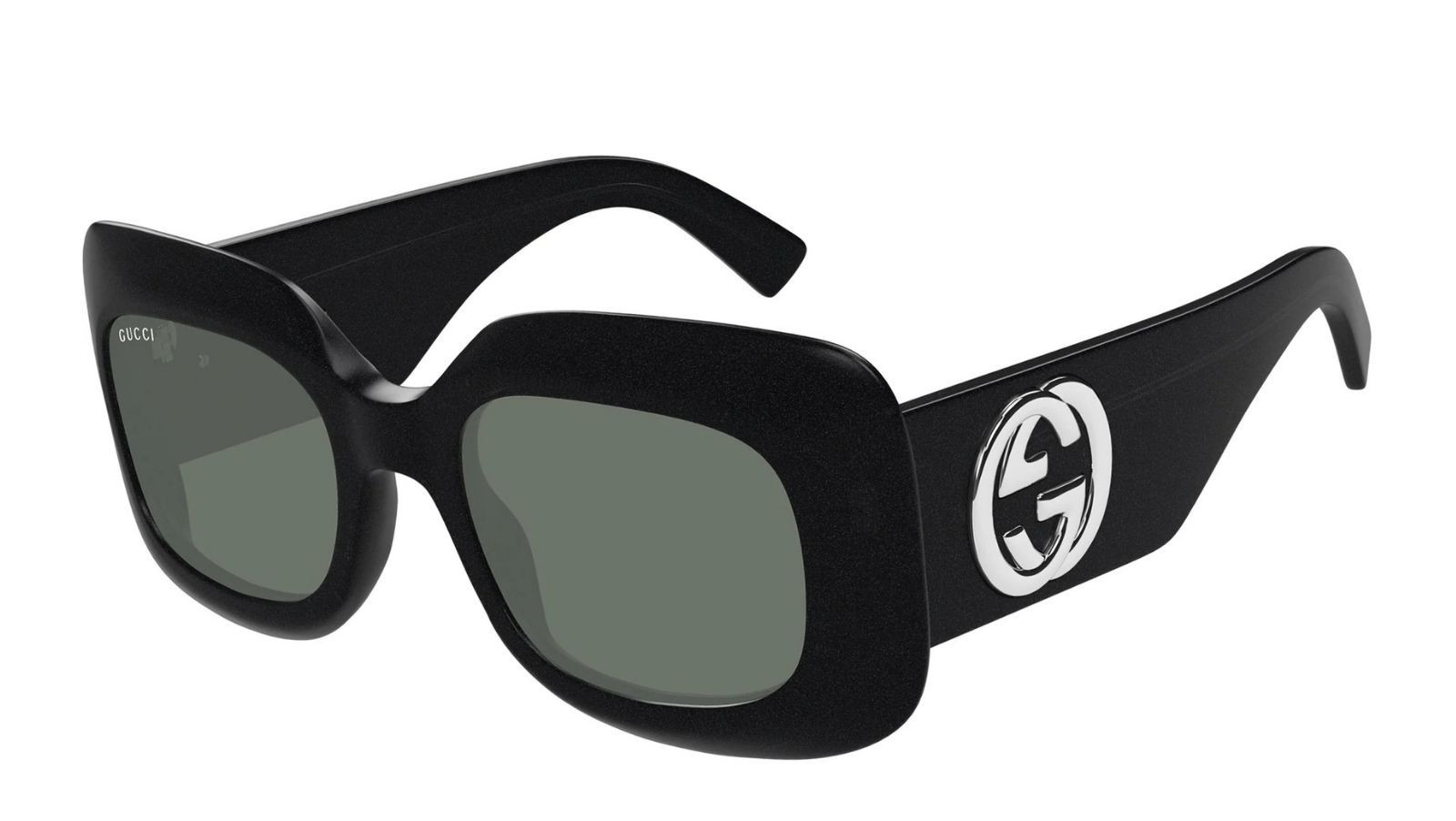 Luxury Gucci GG1695S 003 women's sunglasses black black grey new collection