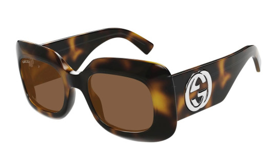Women's Sunglasses Luxury Gucci GG1695S 002 havana havana brown new collection